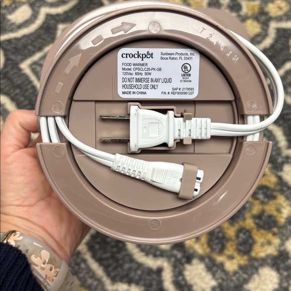 Crockpot food warmer in Taupe - lunch size - Picture 6 of 12